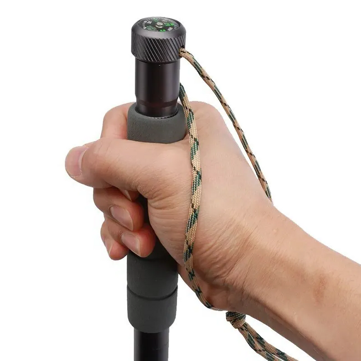 Hiking Walking Stick Survival Pole for Outdoor Adventures