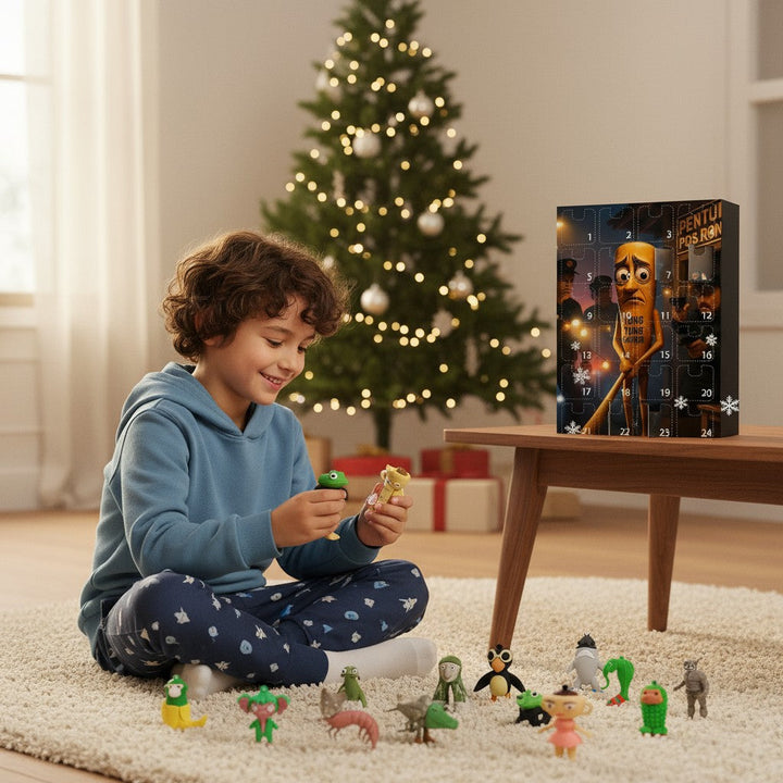 Kids Christmas Advent Calendar 24 Days Holiday Countdown Gift
