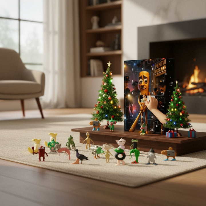 Kids Christmas Advent Calendar 24 Days Holiday Countdown Gift