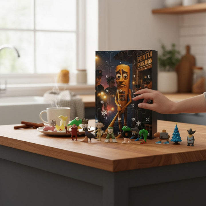 Kids Christmas Advent Calendar 24 Days Holiday Countdown Gift