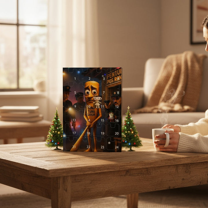 Kids Christmas Advent Calendar 24 Days Holiday Countdown Gift