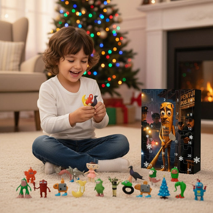 Kids Christmas Advent Calendar 24 Days Holiday Countdown Gift