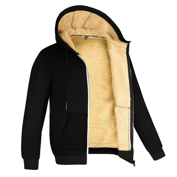 Men's Fleece Hoodie Zip Up Sweatshirt