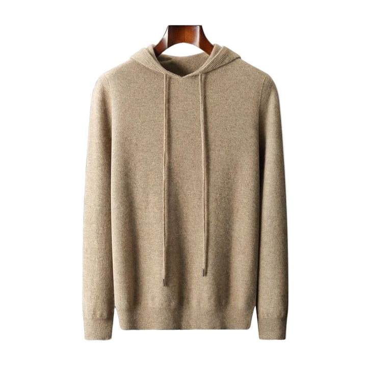 Men's Merino Wool Pullover Hoodie