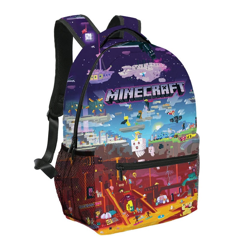 Minecraft Video Game Backpack Rucksack for Kids