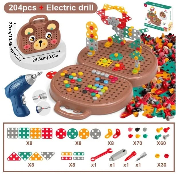 Montessori Tool Set Educational Toy for Kids