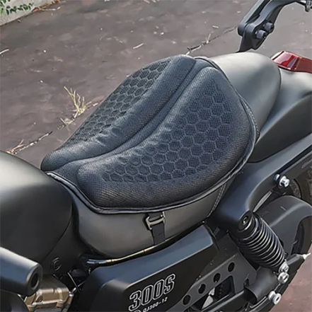 Motorcycle Gel Seat Cushion Pad for Comfort and Support