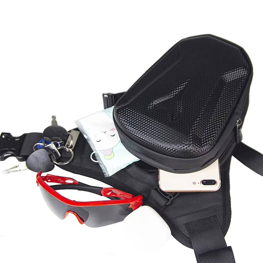 Motorcycle Leg Bag Pouch Storage Accessory for Riders