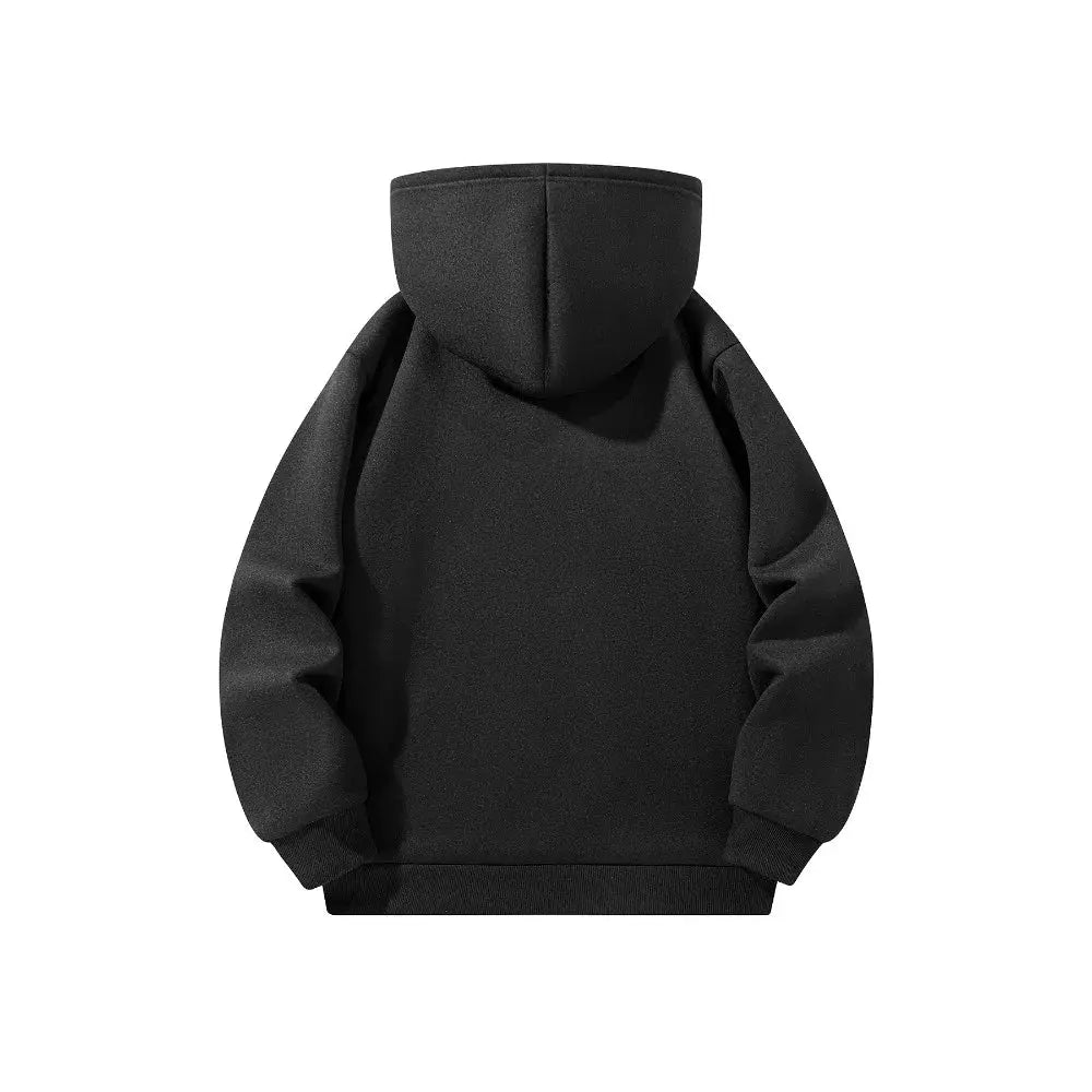Men's Half-Zip Hoodie with Long Sleeves