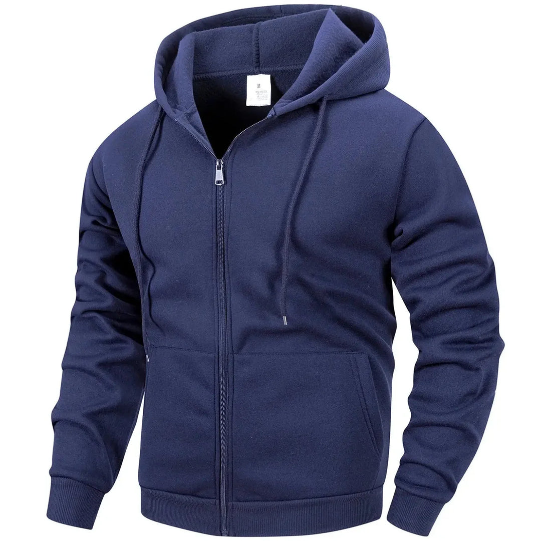 Casual Zip-Up Hoodie for Men