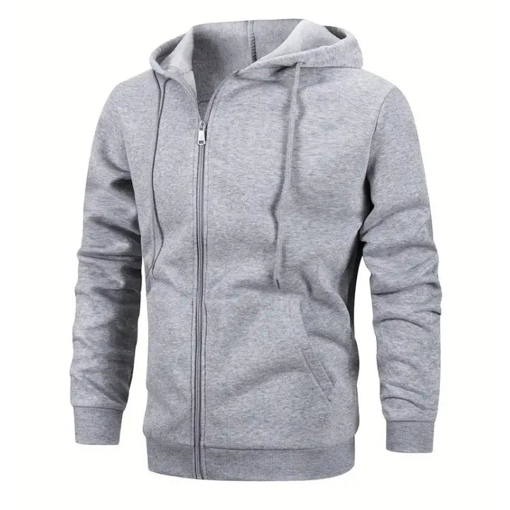 Casual Zip-Up Hoodie for Men
