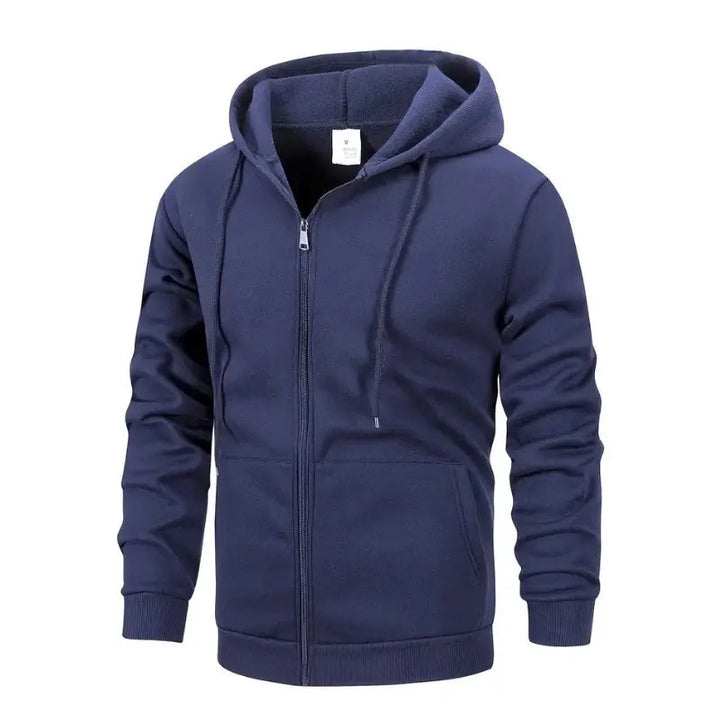 Casual Zip-Up Hoodie for Men