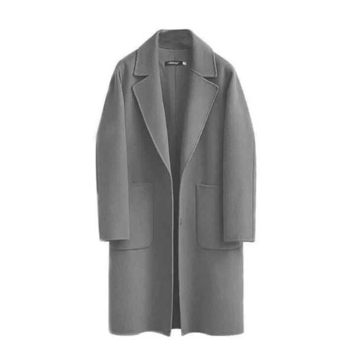 Women’s Long Wool Trench Coat