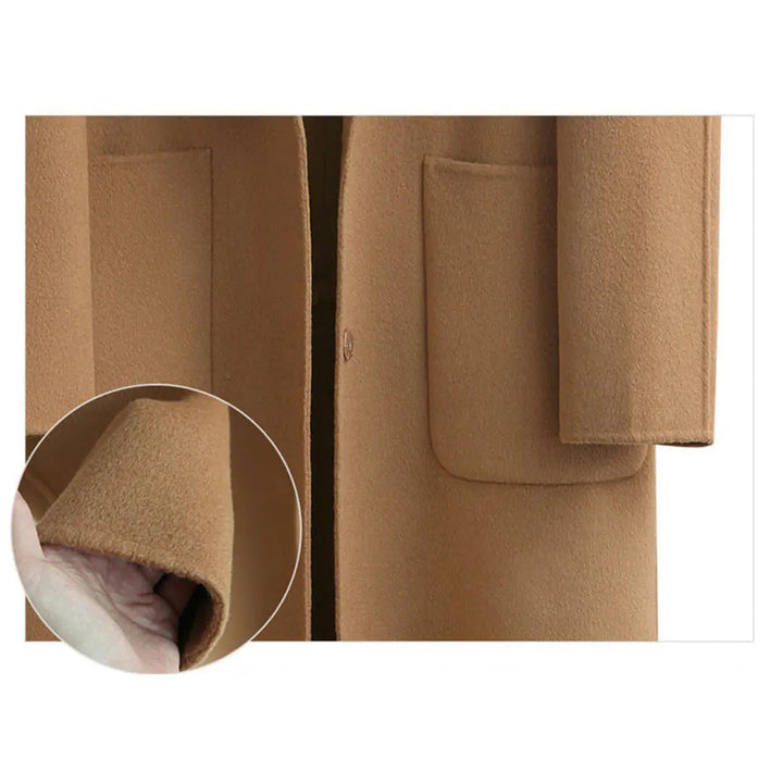 Women’s Long Wool Trench Coat