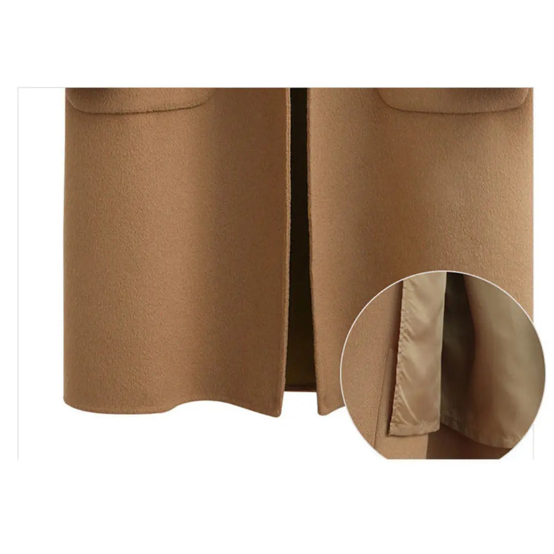 Women’s Long Wool Trench Coat