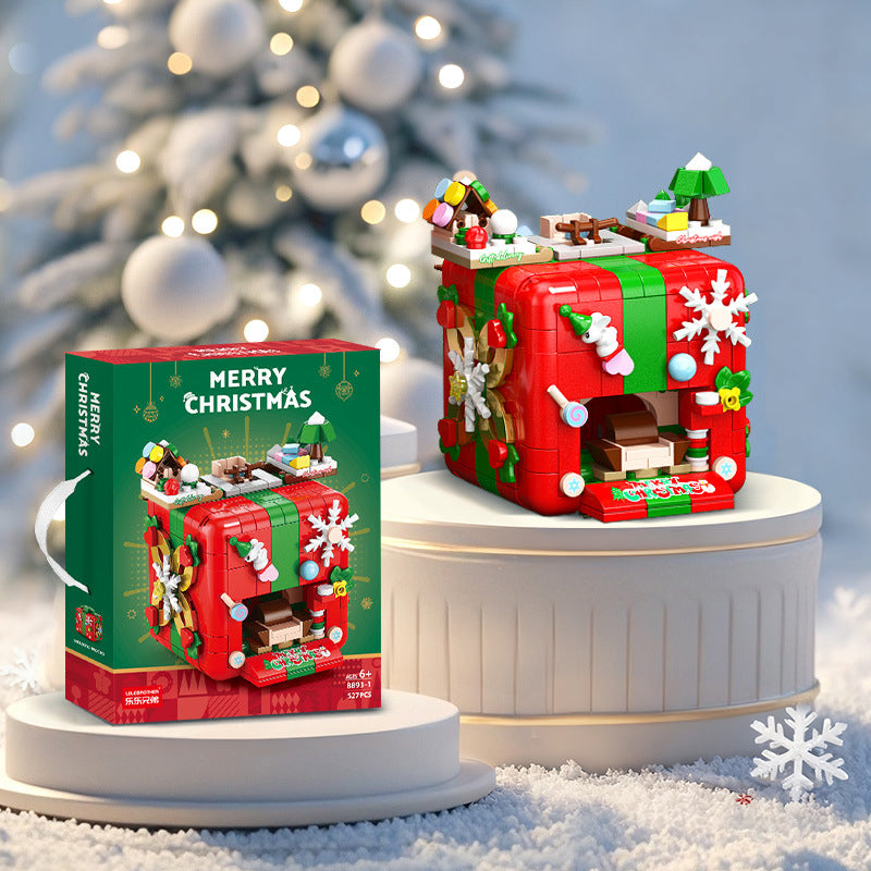 Music Box Puzzle Toy for Kids - Building Block Playset