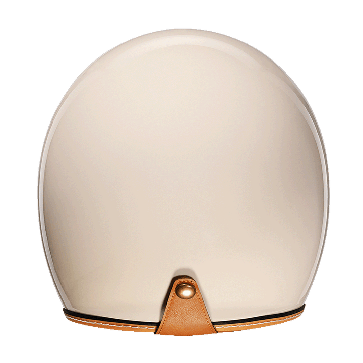 Open Face Motorcycle Helmet Retro Design