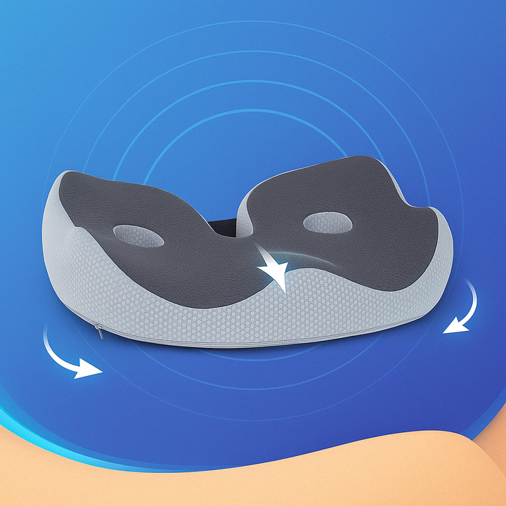 Orthopedic Memory Foam Seat Cushion for Comfort and Support