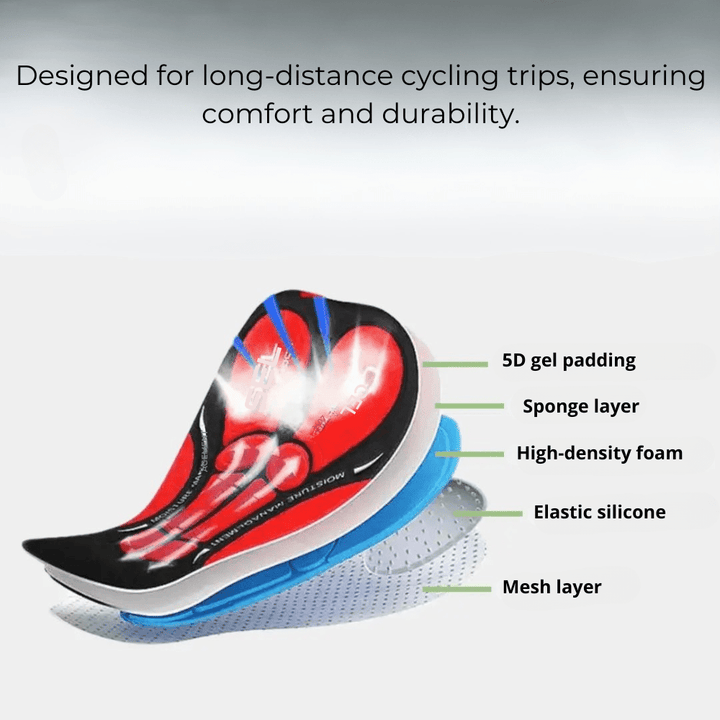 Padded Cycling Undershorts for Men and Women Active Wear