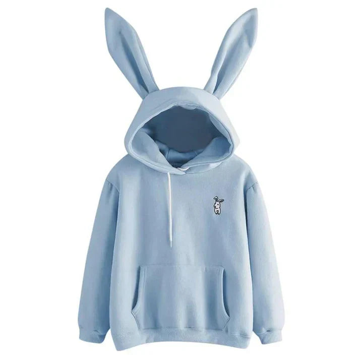Cozy Women's Rabbit Ear Hoodie