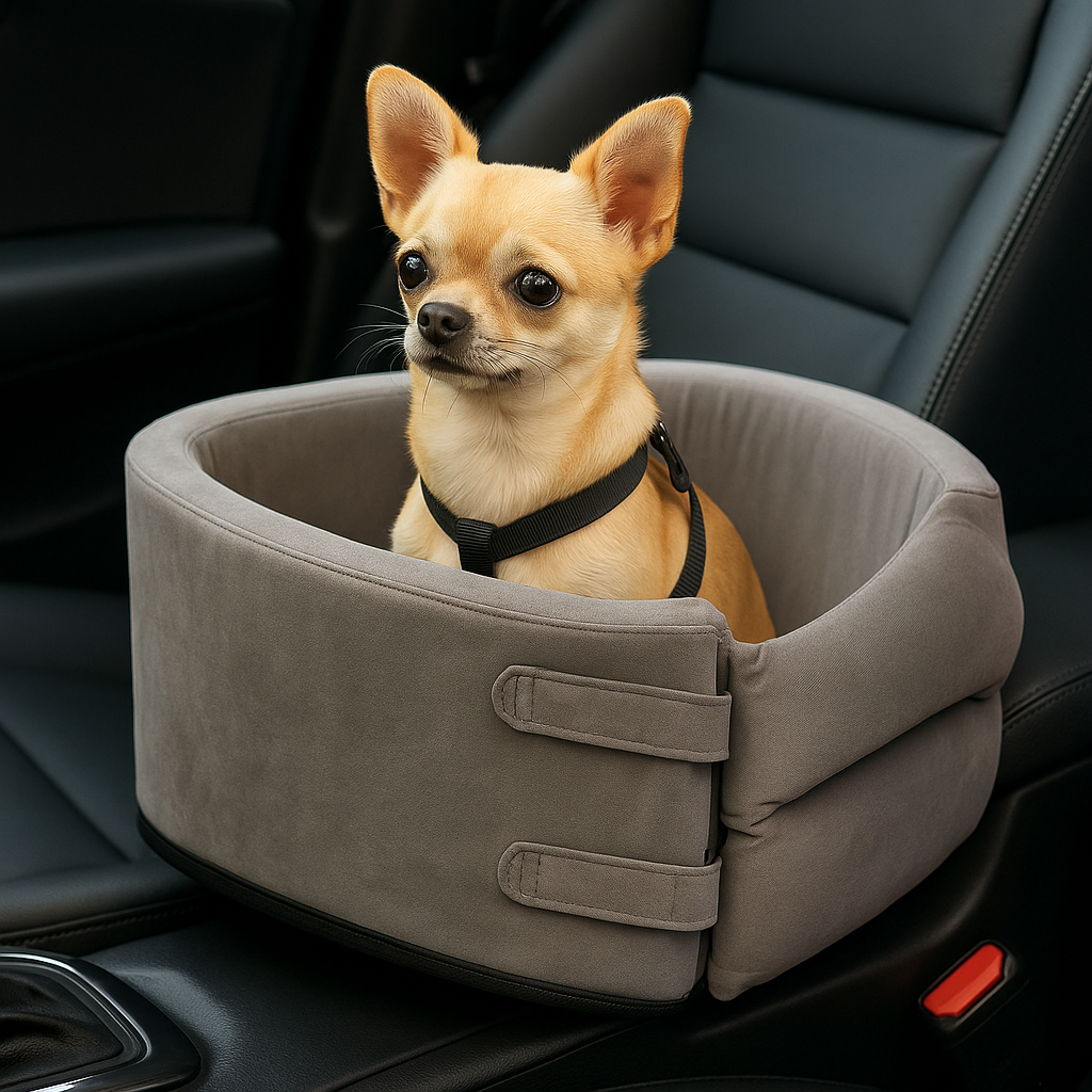 Pet Car Seat with Padding for Safe Travel