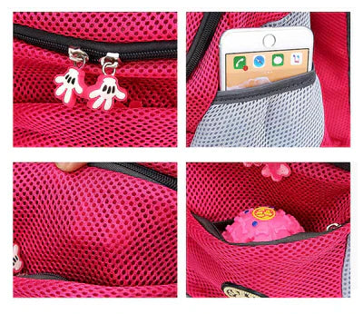 Pet Carrier Backpack for Dogs and Cats, Adjustable Travel Bag