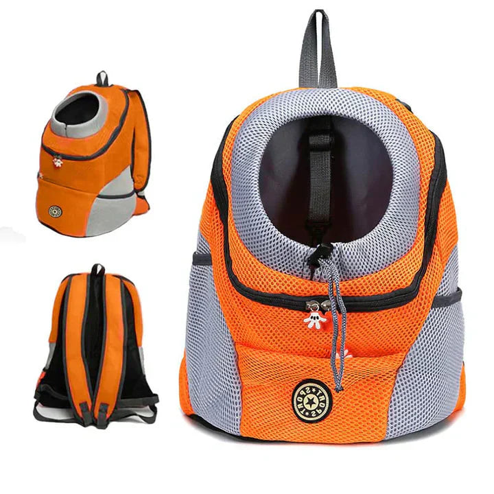 Pet Carrier Backpack for Dogs and Cats, Adjustable Travel Bag