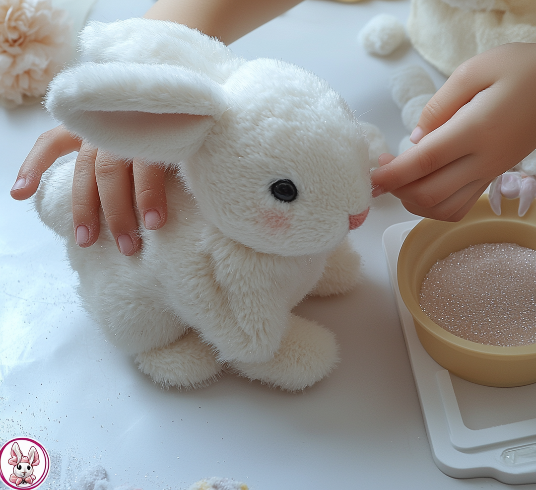 Plush Bunny Toy for Kids - Soft Stuffed Animal Toy