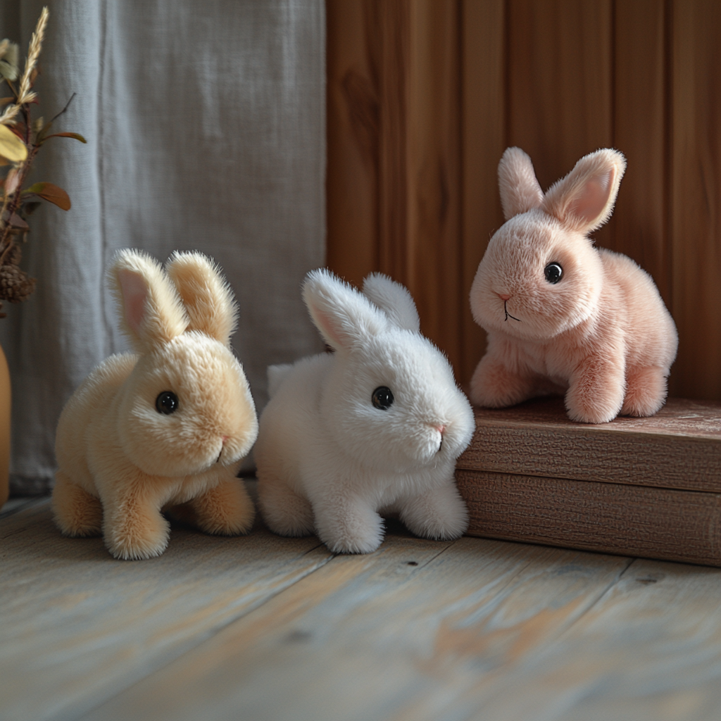 Plush Bunny Toy for Kids - Soft Stuffed Animal Toy