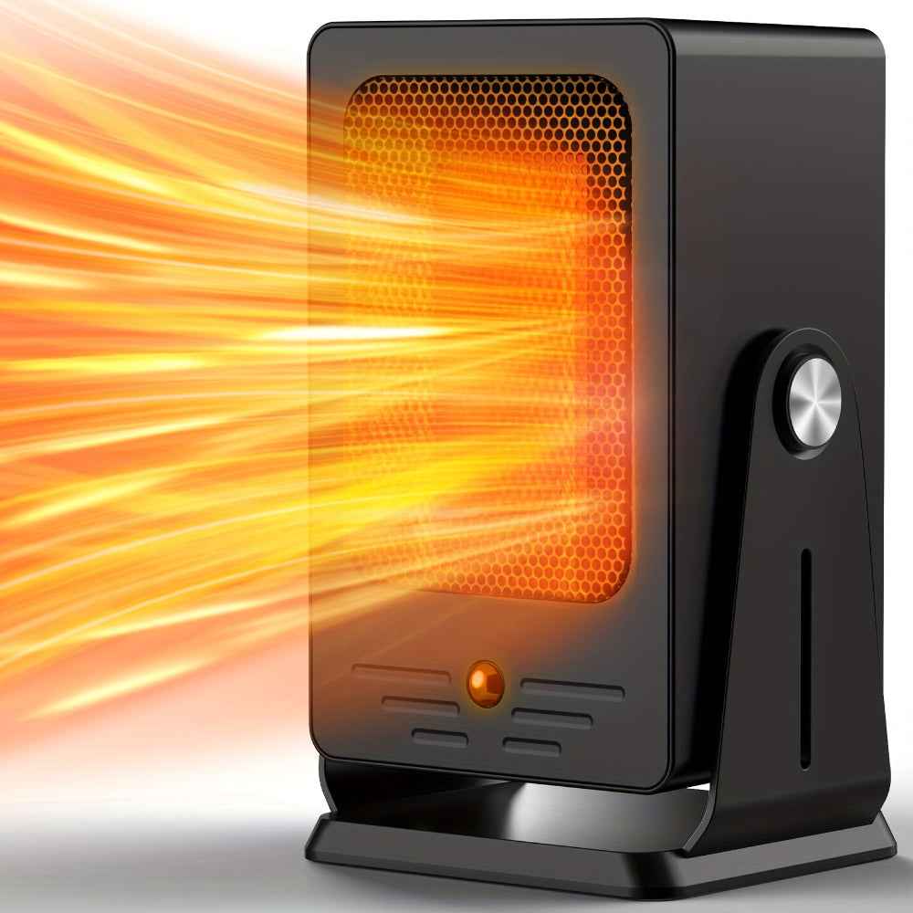 Portable Adjustable Space Heater with Thermostat Control