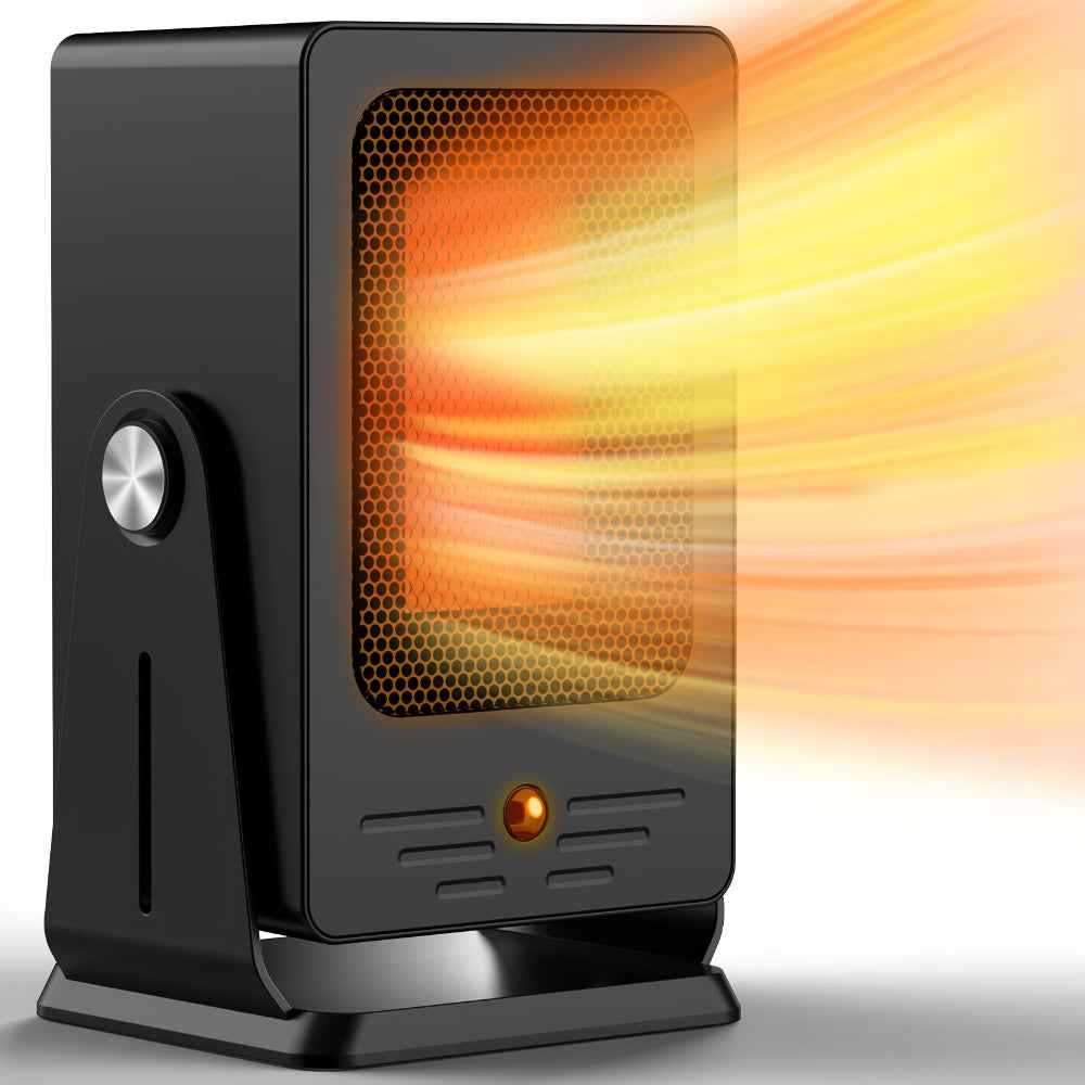 Portable Adjustable Space Heater with Thermostat Control