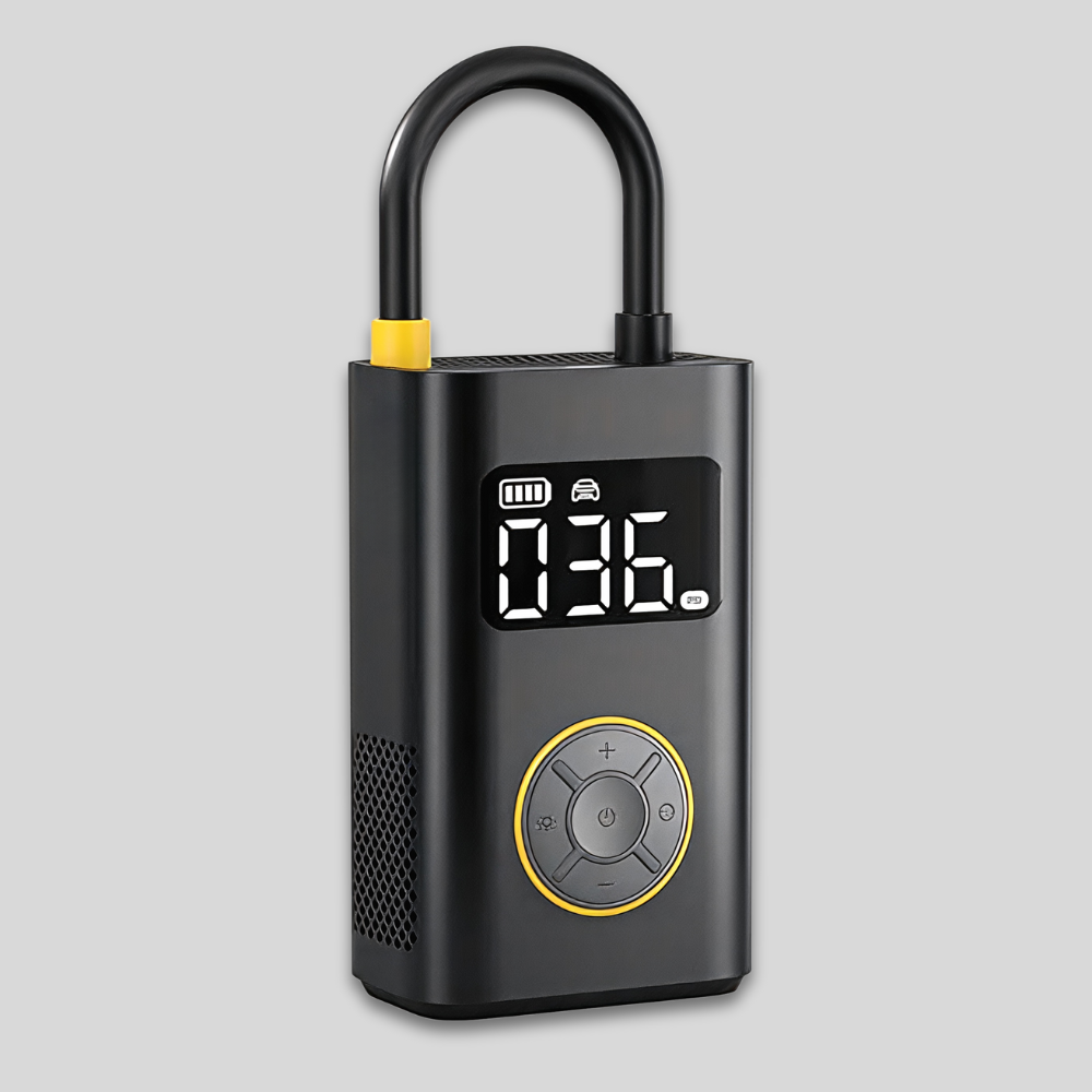 Portable Air Compressor for Car and Bike Tire Inflation