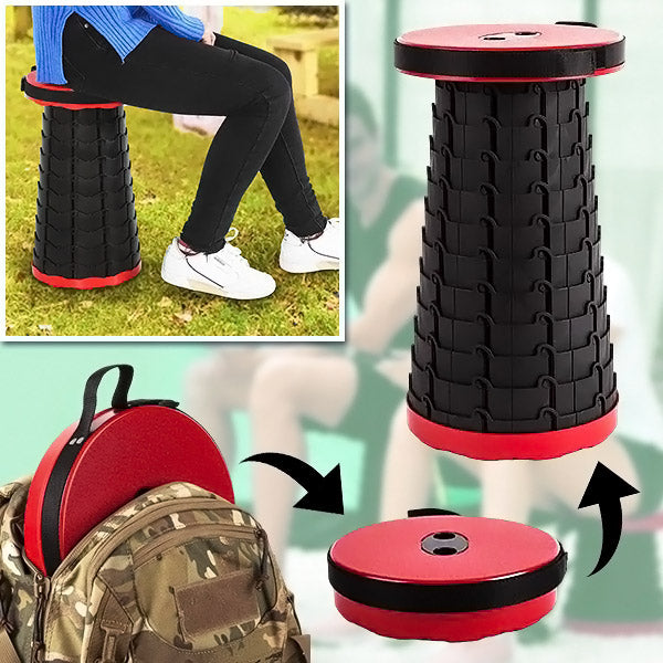 Portable Folding Stool Collapsible Outdoor Chair Seat