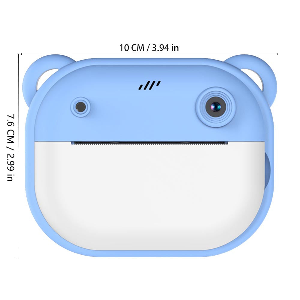 Portable Inkless Thermal Instant Camera Photo Printer