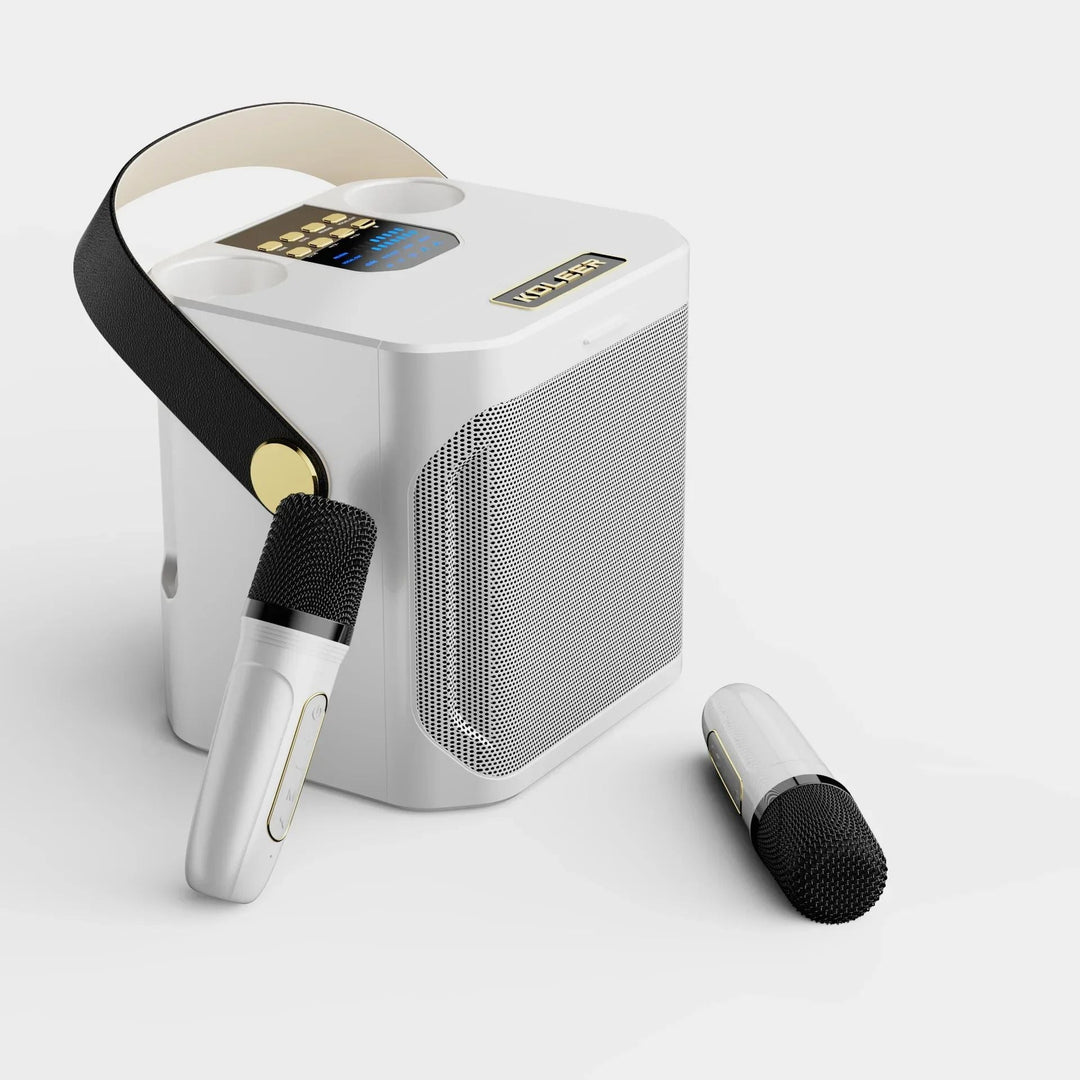 Portable Karaoke Bluetooth Speaker with 360 Degree Sound