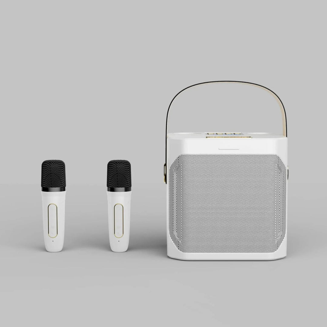 Portable Karaoke Bluetooth Speaker with 360 Degree Sound