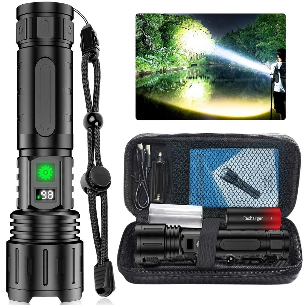Portable LED Handheld Flashlight for Outdoor and Emergency Use