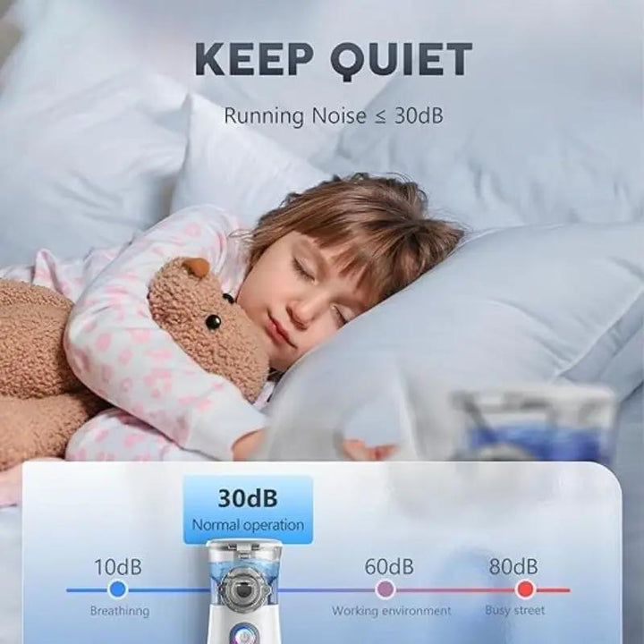 Portable Nebulizer Humidifier for Easy Breathing and Comfort