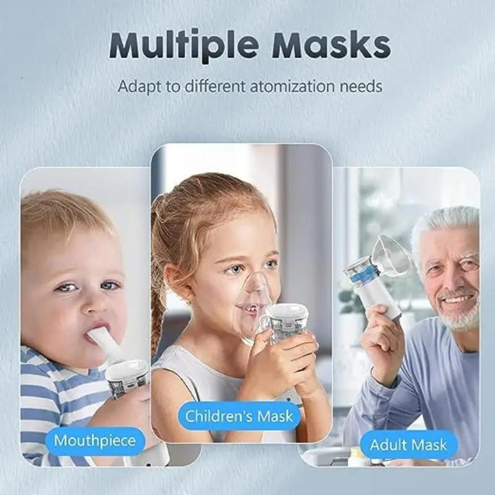 Portable Nebulizer Humidifier for Easy Breathing and Comfort