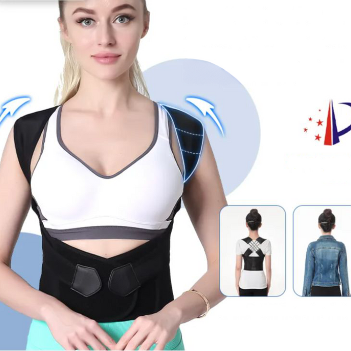 Posture Corrector Back Support Belt Adjustable for Pain Relief