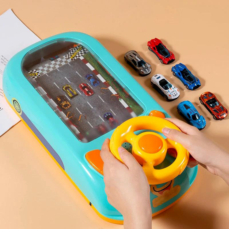 Race Track Toy Set for Kids - Car Racing Playset