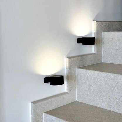 Rechargeable 360 Degree Rotating LED Wall Light Fixture