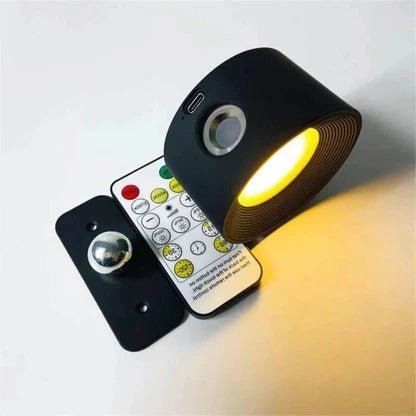 Rechargeable 360 Degree Rotating LED Wall Light Fixture