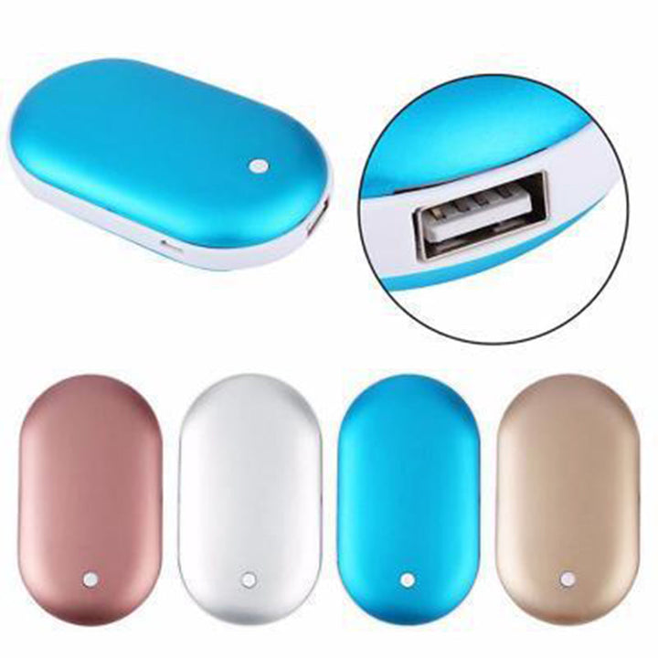 Rechargeable Hand Warmer and Portable Power Bank Charger
