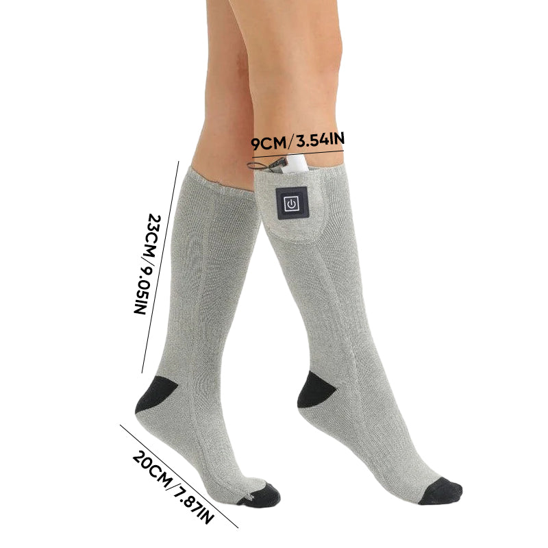 Rechargeable Heated Socks for Warmth and Comfort