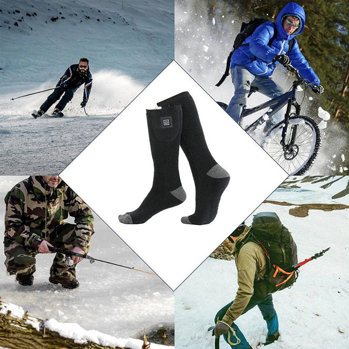 Rechargeable Heated Socks for Warmth and Comfort