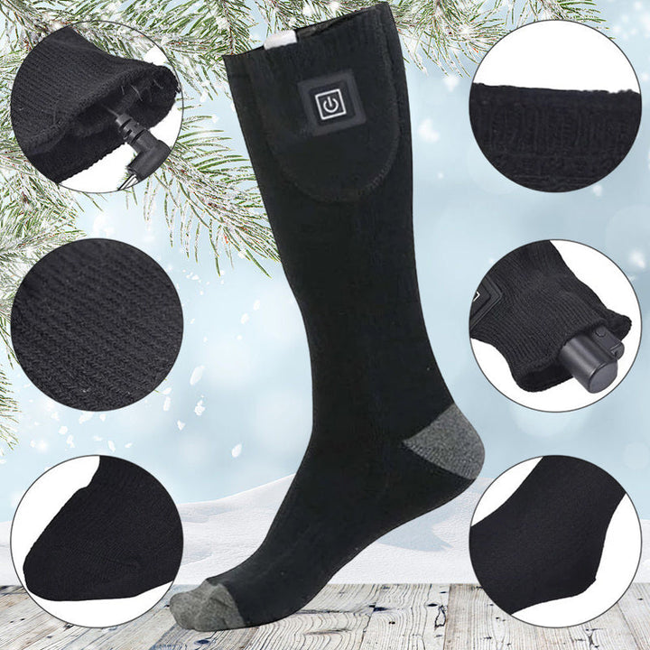 Rechargeable Heated Socks for Warmth and Comfort