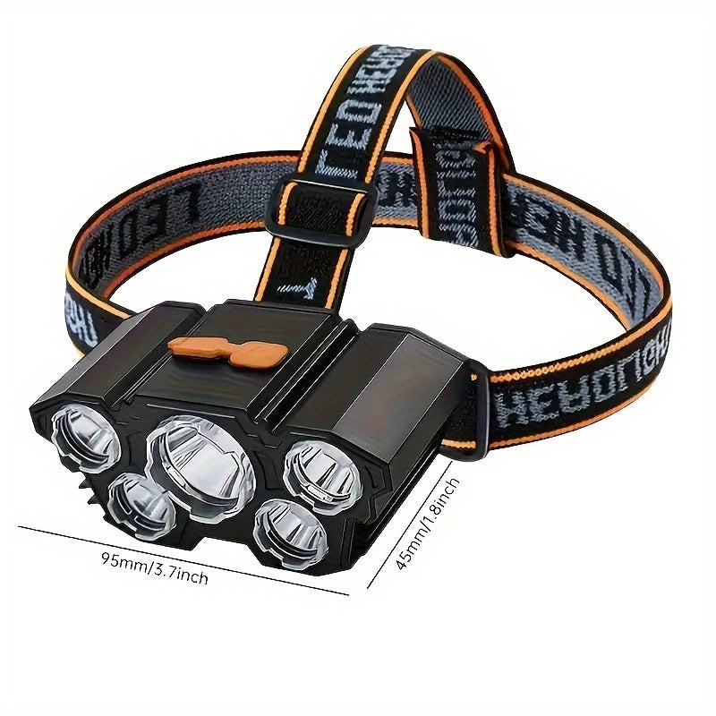 Rechargeable LED Headlamp for Hunting and Outdoor Activities