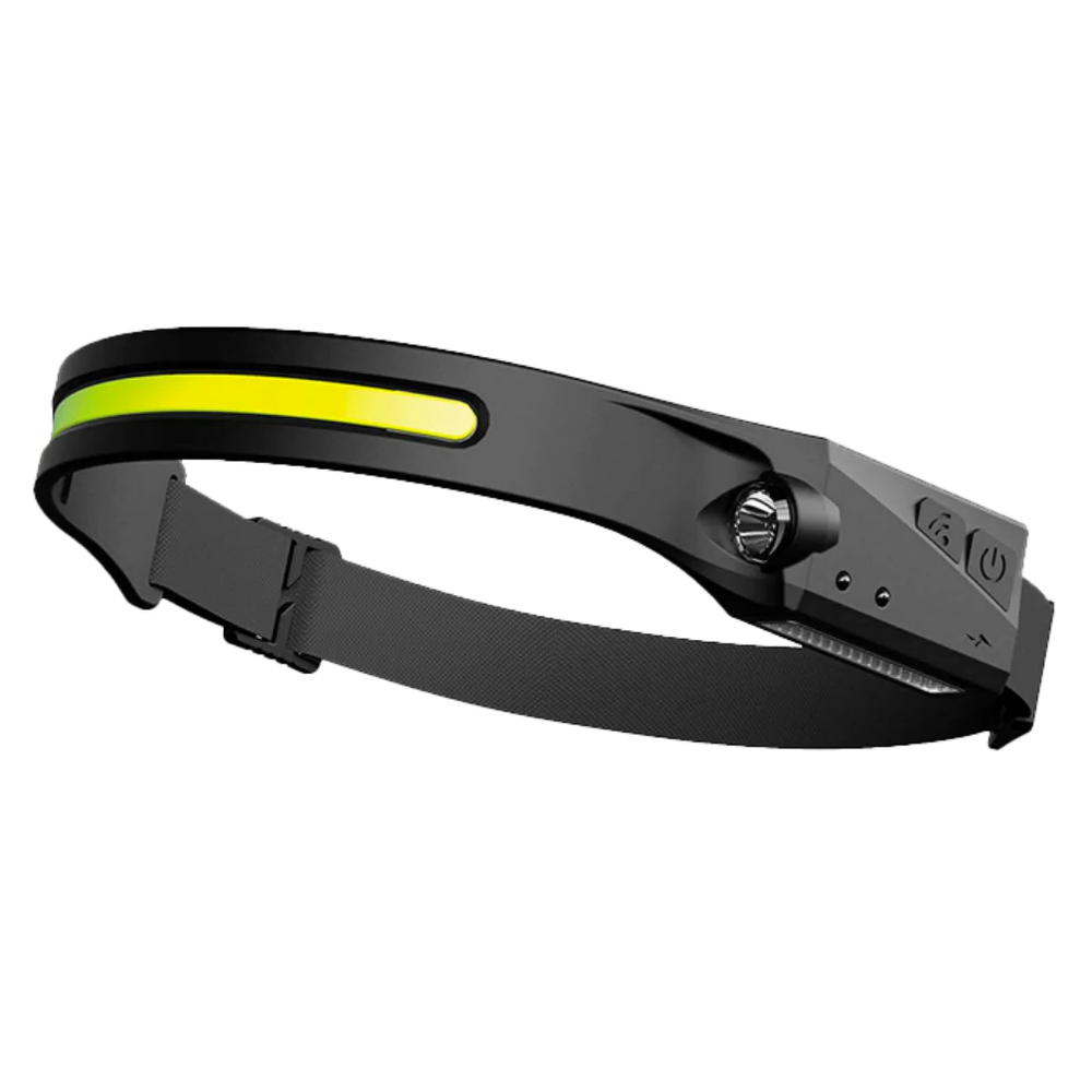 Rechargeable LED Headlamp for Outdoor Activities and Hands-Free Use