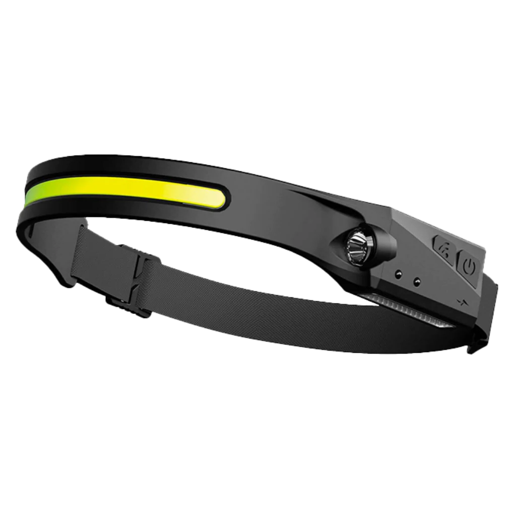 Rechargeable LED Headlamp for Outdoor Activities and Hands-Free Use